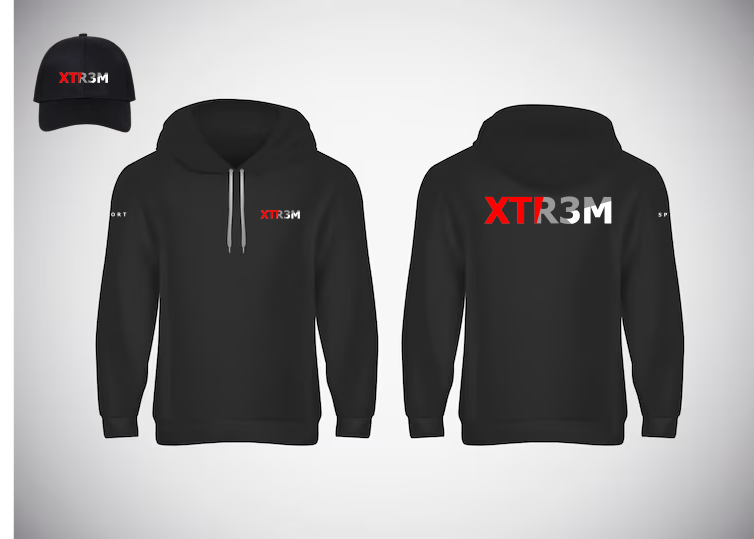Xtr3m hoodie with cup